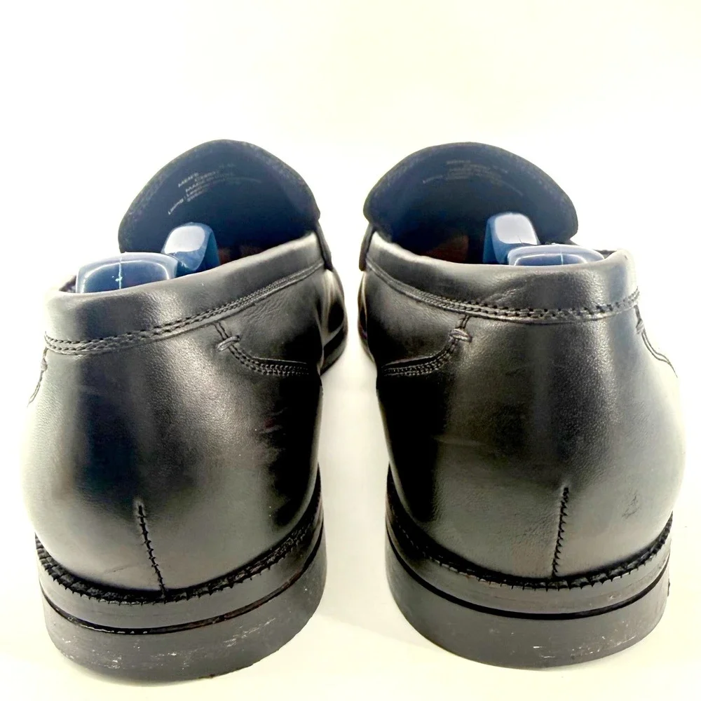 Cole Haan Warner Grand 360 Penny Loafers Men 11 Blk Leather Dress Shoes British